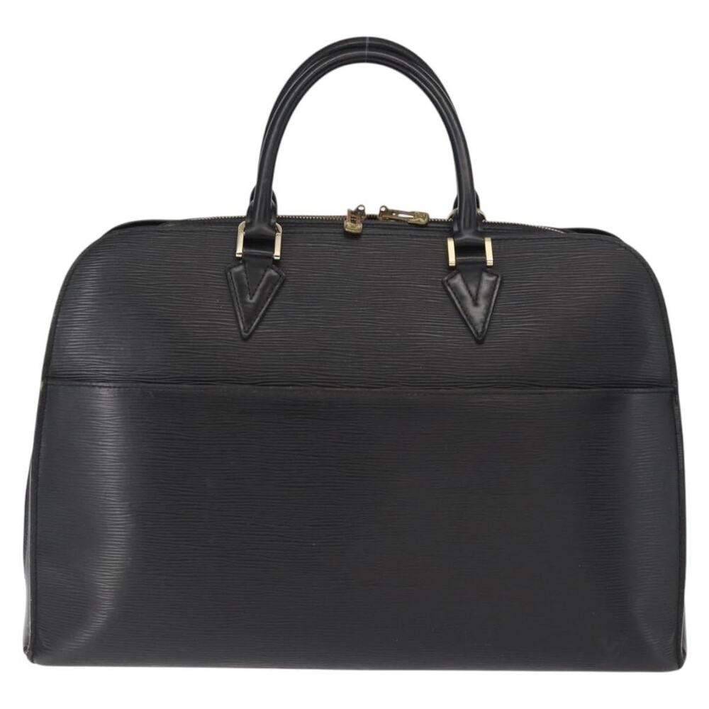 Louis Vuitton Epi Sorbonne Business Bag Black